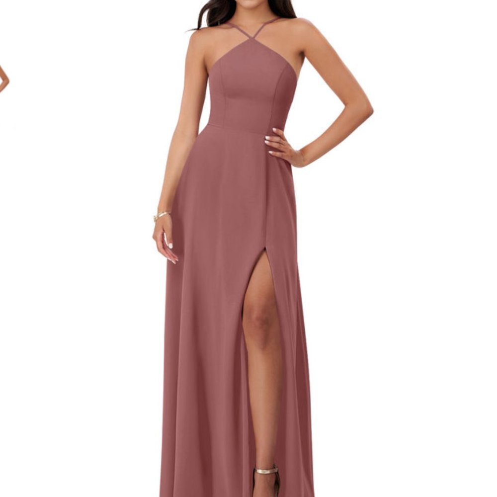 Azazie Bailey Desert Rose Bridesmaids Dress